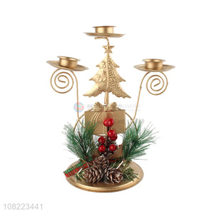 Good Quality Christmas Desktop Decoration Candle Holders