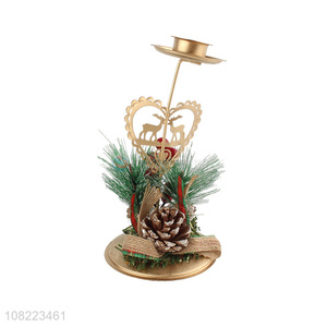 Popular Christmas Candle Holder Fashion Christmas Ornaments