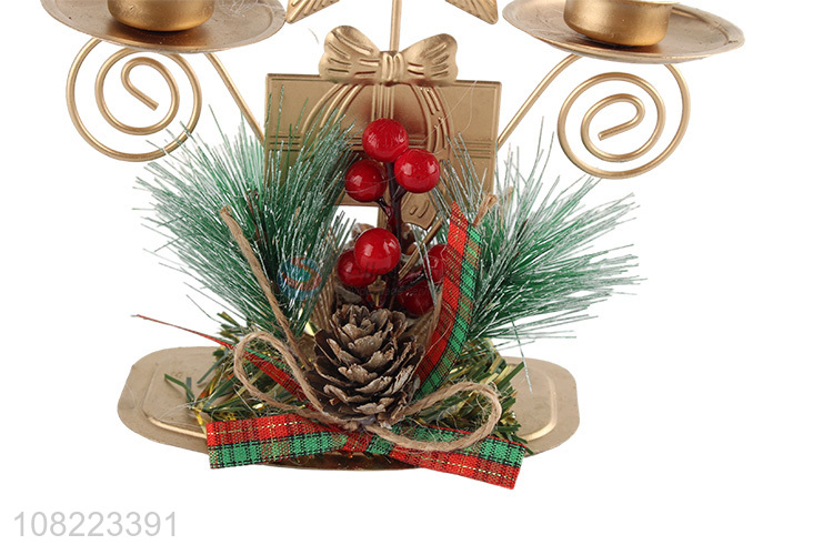 Fashion Style Christmas Decoration Candle Holder For Sale