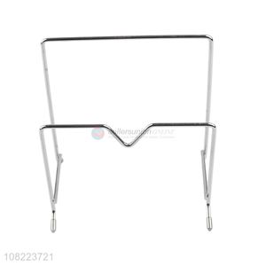 Good wholesale price simple wrought iron storage rack