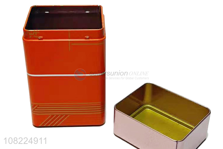 Good Sale Multi-Purpose Storage Metal Can Rectangle Tin Can