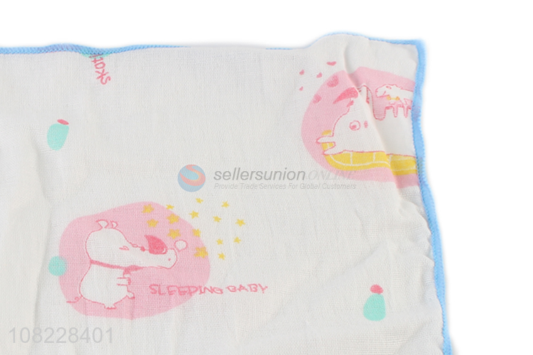 China supplier super soft infant baby saliva towel face hand towel