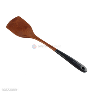 High Quality Long Handle Wooden Spatula Chinese Shovel