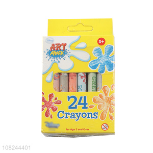 China factory 24pieces art painting crayons set for sale