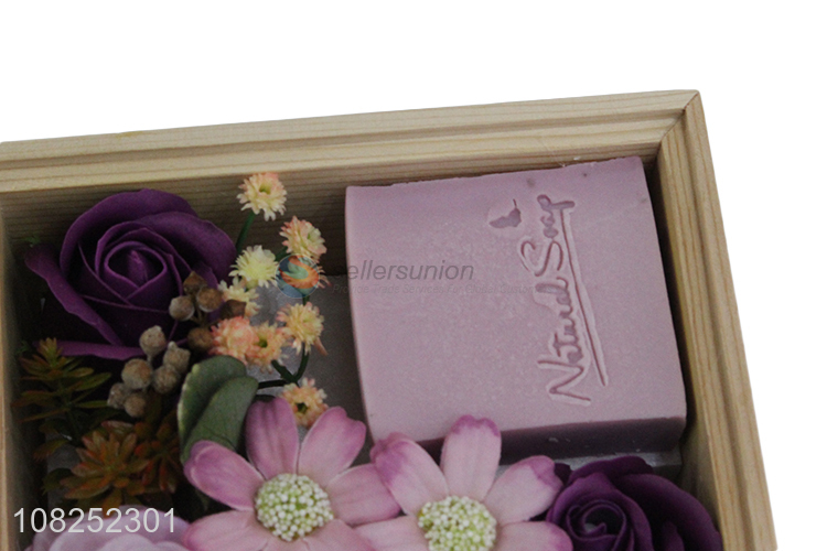 New arrival flower scented candle party gift box set