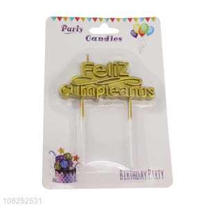 Best Selling Creative Spanish Birthday Candles for Party