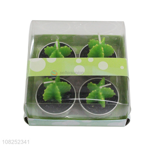 New Products Simulation Cactus Candle 4pc Scented Candle