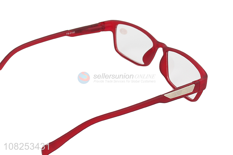 Yiwu wholesale red durable anti-blue presbyopic glasses for sale