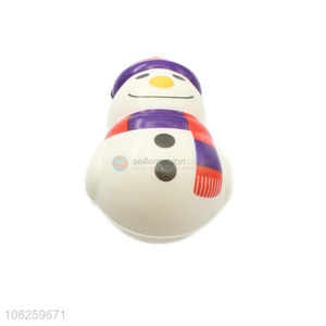 Hot sale cute Christmas snowman stress relief toy squishy toy