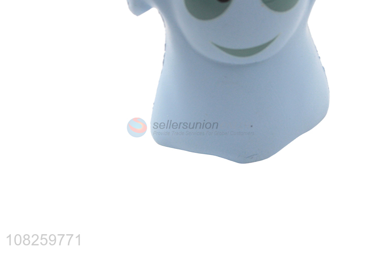 Wholesale pu foam ghost stress relief toy for boys girls kids