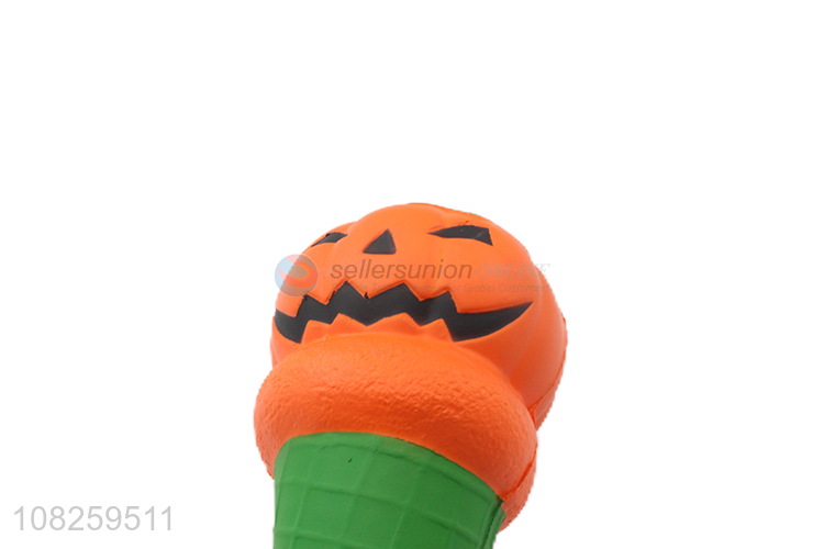 Wholesale pumpkin ice cream squeeze squishy toy party favors