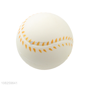 Yiwu market stress relief squishy baseball squeeze toy ball