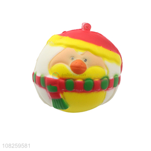 Wholesale Christmas stress ball toy squishy toy for kids adults