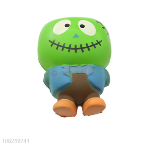 China supplier soft stress relief toy slow rising toy zombie