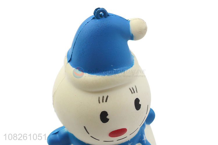 Yiwu market PU snowman vent toys creative funny toys