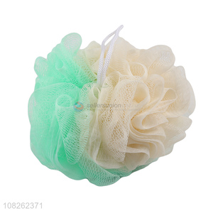 Hot selling daily use soft bath ball bath flower wholesale