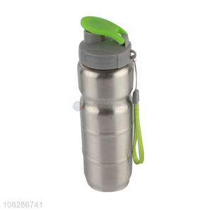 Simple Style Stainless Steel Vacuum Insulated Water Bottle