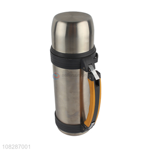 Best Quality Stainless Steel Vacuum Flask Water Bottle With Handle