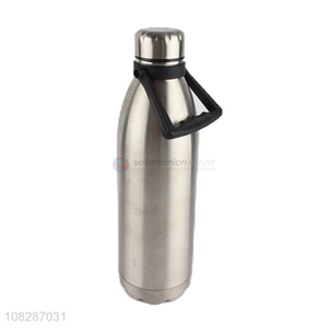 Good Price Stainless Steel Water Bottle Vacuum Flask With Handle