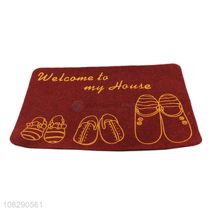 Best seller creative printed party floor mat porch foot mat