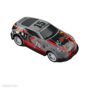 Good quality friction powered metal toy cars flip crash cars