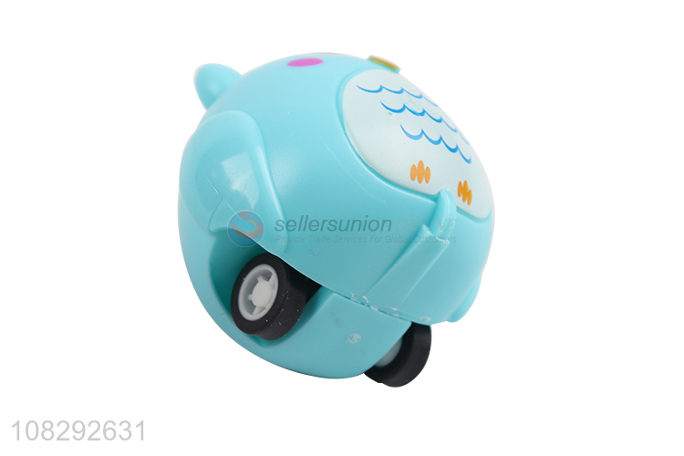 China supplier kids pull back car mini cartoon animal car