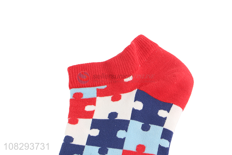 Hot Selling Adults Cotton Socks Breathable Low Cut Ankle Socks