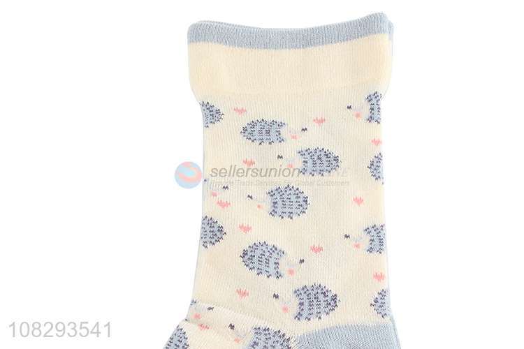 Wholesale Casual Dress Socks Breathable Crew Socks For Ladies