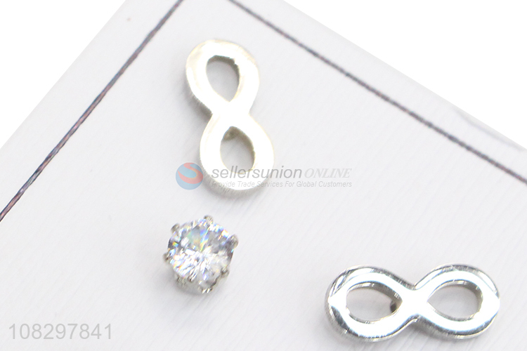 High quality stainless steel cartilage piercing studs earrings