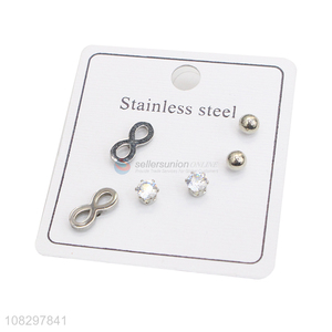 High quality stainless steel cartilage piercing studs earrings