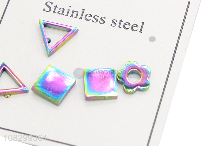 Fashion Style Stainless Steel Ear Stud Wholesale