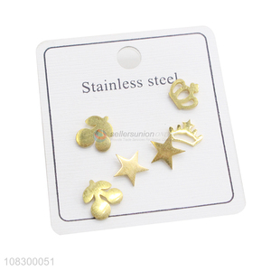 New Arrival Stainless Steel Ear Stud Fashion Earrings