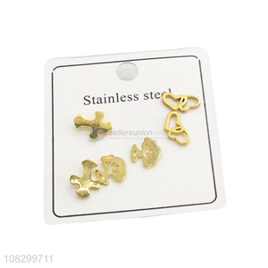 Factory Price Stainless Steel Ear Stud Fashion Earrings