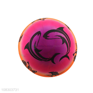 Custom Fish Pattern PVC Ball Kids Toy Bouncing Ball