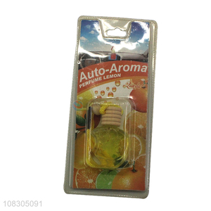 Yiwu wholesale lemon natural car perfume car air freshener