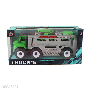 Hot Sale Inertial Truck Sanitation Truck Set Toy Car