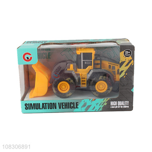 Good Sale Simulation Bulldozer Inertial Vehicle With Light And Music