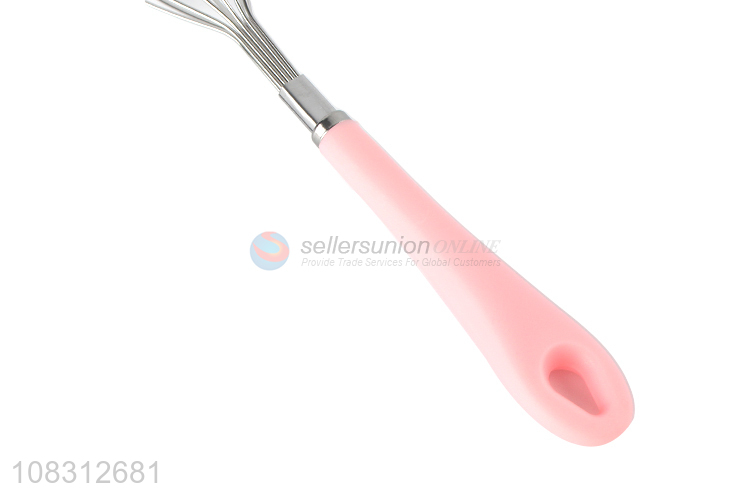 Hot products long handle manual egg mixer fashion egg whisk