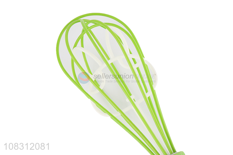 Wholesale green egg beater household kitchen egg whisk