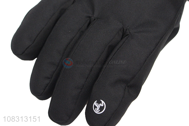 Best quality winter windproof gloves touchscreen gloves for men