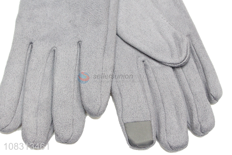 Wholesale women winter outdoor gloves fashion touchscreen gloves