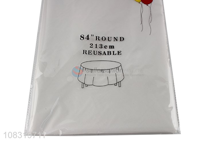 Best Selling Round Plastic Tablecloth Cheap Table cover