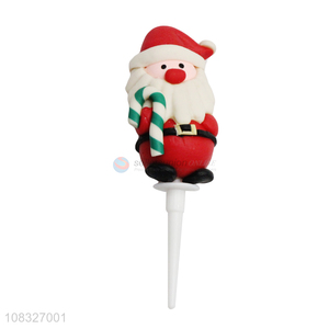 Popular Santa Claus Design Christmas Party Decoration Cake Topper