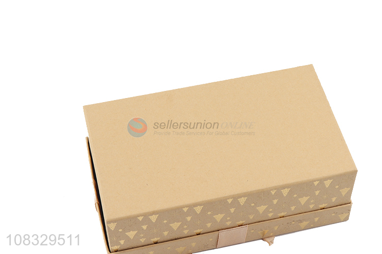 Hot selling rectangular luxury Christmas gift box for presents