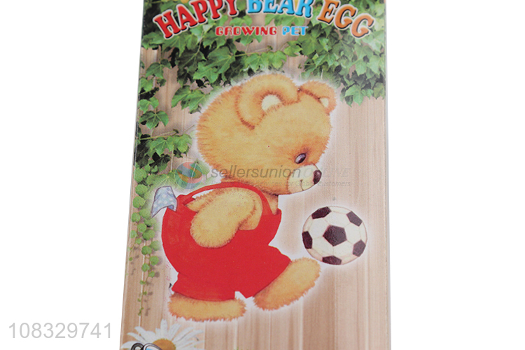 Yiwu wholesale creative growing bear egg for children