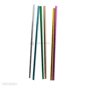 Top sale eco-friendly wrap coffee paper drinking straws