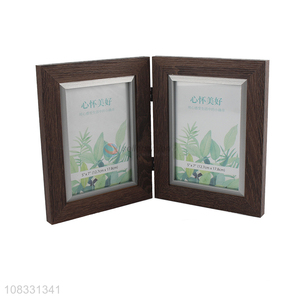 Wholesale Double Hinged Photo Frame Double Picture Frame