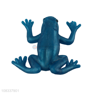 Best selling soft TPR animal model stress relief simulation frog