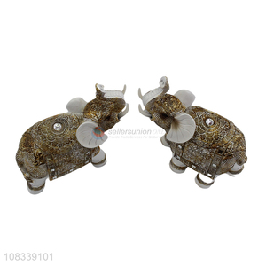 Good Sale Resin Elephant Figurine Decorative Crafts