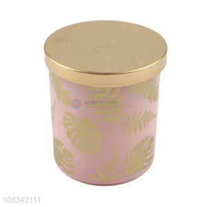 Yiwu Market Creative Aromatherapy Cup Wax with Tinplate Cover